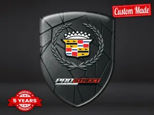 Cadillac Adesivi Vetri Auto Stile Corsa Regolabili ST